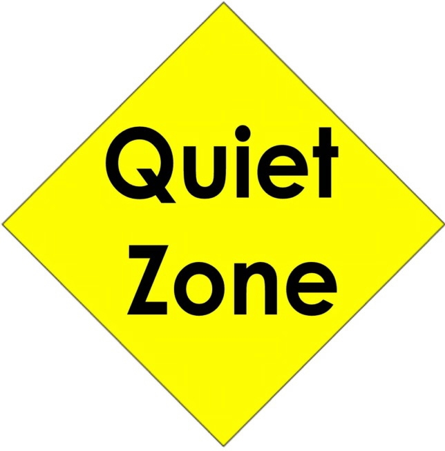 quiet zone clipart - photo #4