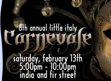 The 8th Annual Carnival in the Little Italy District in Downtown San Diego - Is Coming Up!