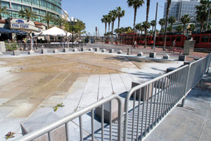 Gaslamp Square Park - Renovation Project is starting