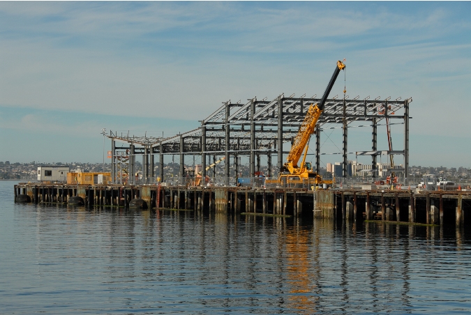 Behind The Scenes Tour at The New Broadway Pier in Downtown San Diego