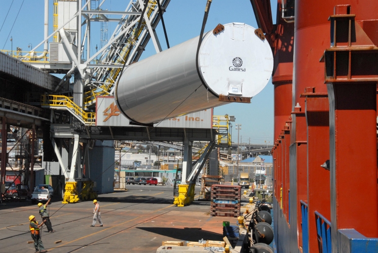 Cargo business is busy in Downtown San Diego