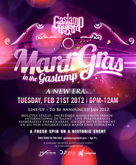 Get Ready for Mardi Gras in the Gaslamp District