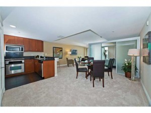 Living Room of Nexus Condo Unit 609 