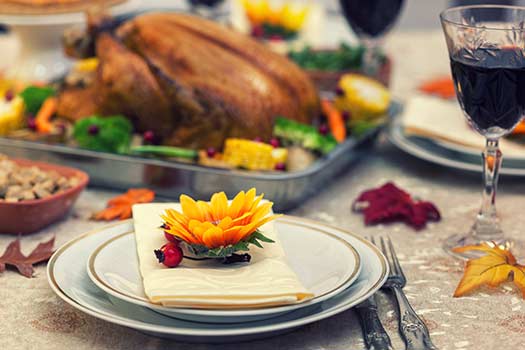 Celebrate Thanksgivings Dinner in San Diego